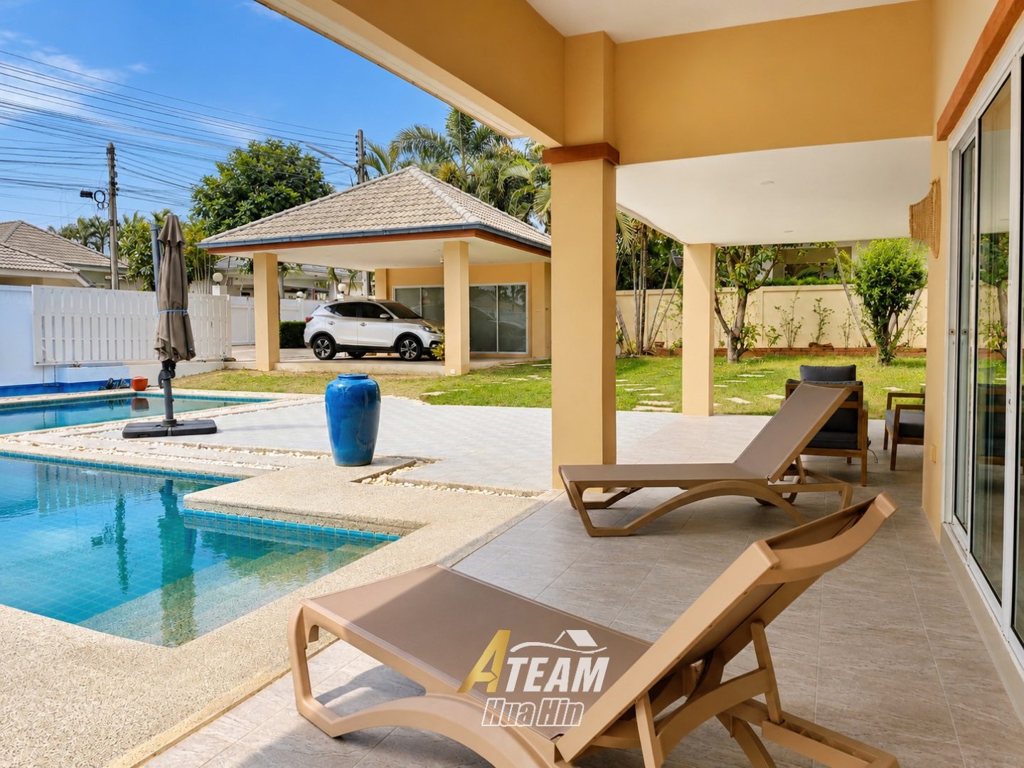  FOR RENT | Where Comfort Meets Tropical Living | 4-Bedroom Pool Villa | Gold Village, Hua Hin Soi 88, thumbnail 3