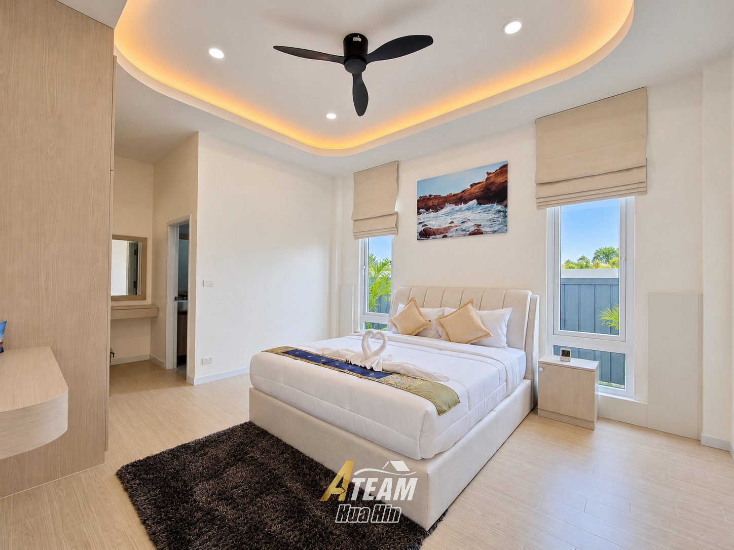 Brand-New 3-Bedroom Pool Villa for Sale Hua Hin Soi 88 , thumbnail 17