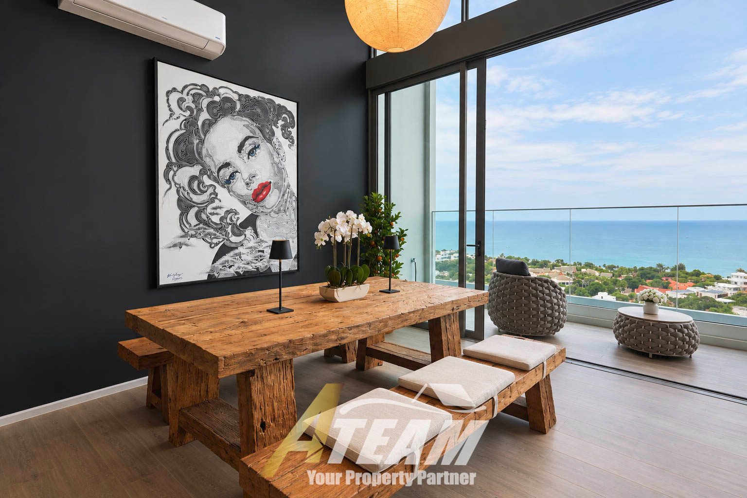 For-Rent “Sky-High Duplex Penthouse at VEHHA Hua Hin | Private Living Across Floors 30–31”, thumbnail 3