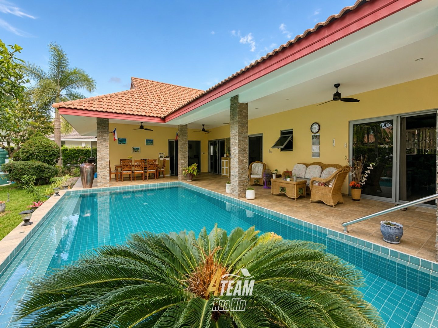3 Bedroom pool villa for rent at Wijittra in HIn lek fai , thumbnail 5