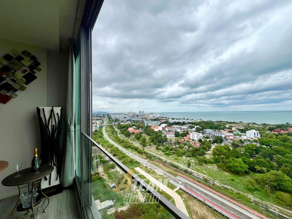 High Floor Sea view Condo for rent at Vehha Hua Hin, thumbnail 30