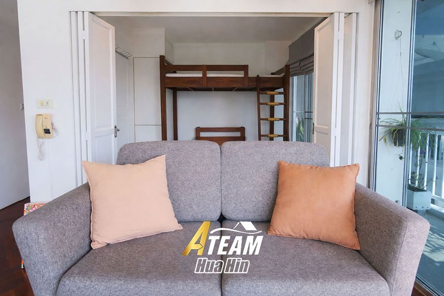 Beachfront 2-Bedroom Condo for Sale at Baan Suan Rim Sai, Khao Takiab, thumbnail 6