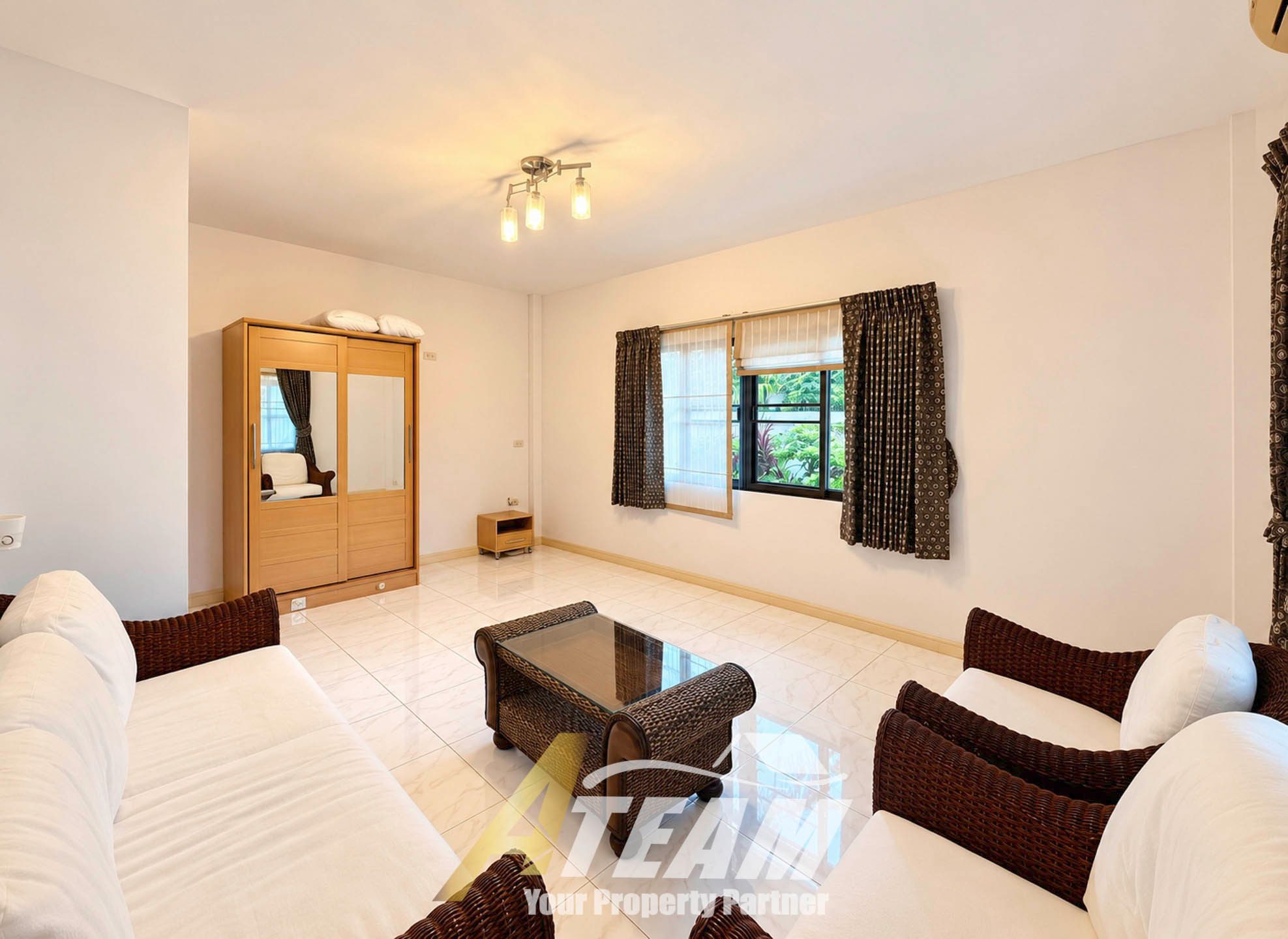 Spacious 3-Bedroom Private Pool Villa for Rent at Sunset Village 1, Hua Hin Soi 6, thumbnail 22