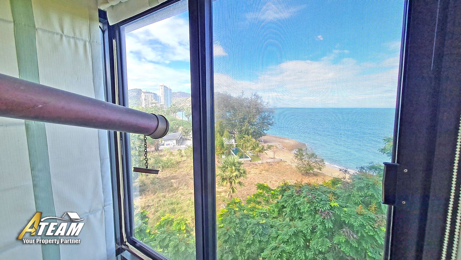 Beachfront sea view condo in Khao Tao, Santipura, thumbnail 14