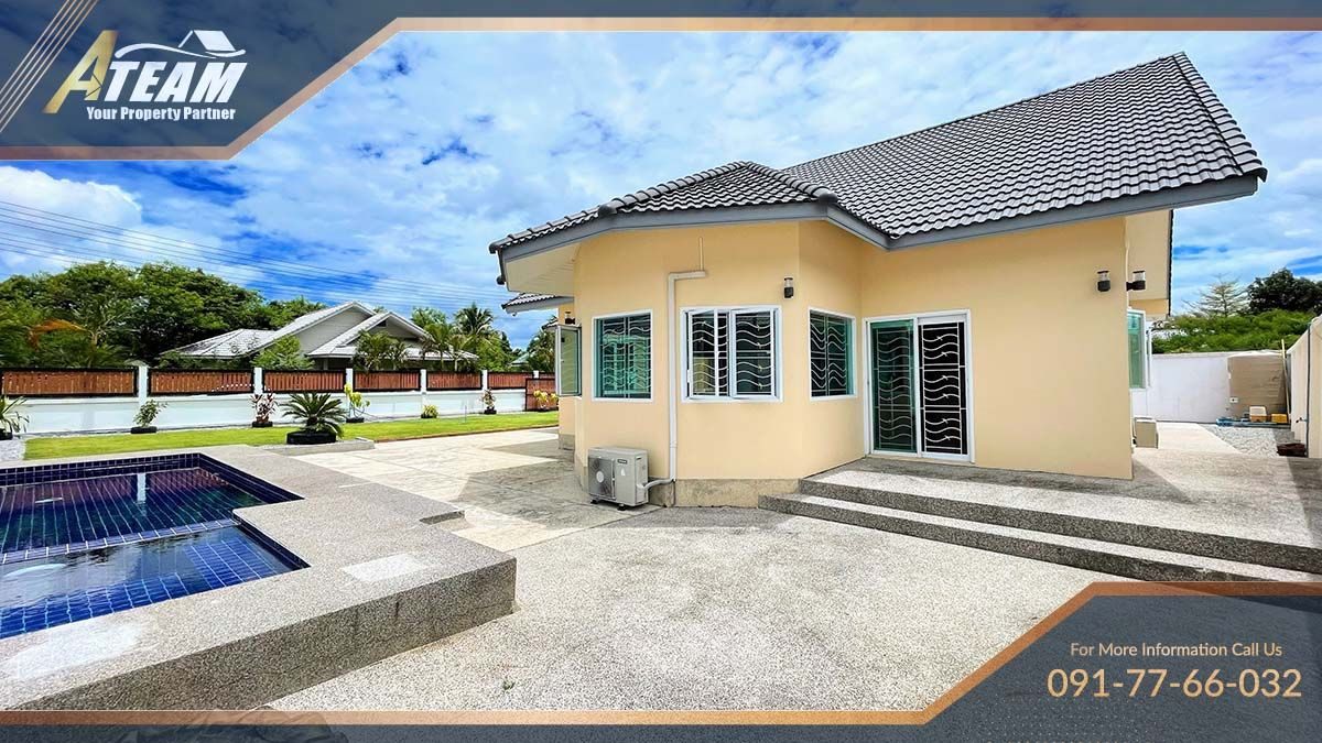 3-Bedroom Pool Villa for Rent in Thap Thai, thumbnail 14