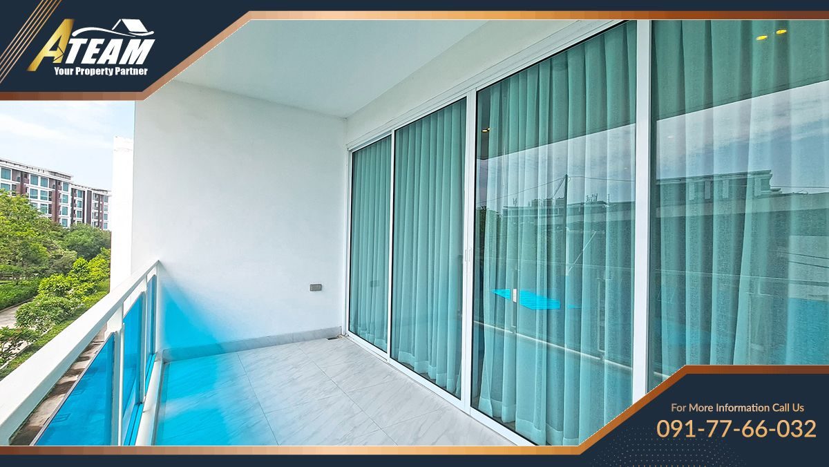 2 Bedrooms 2 Bathrooms (Extra Corner) | 92.6 sqm | Garden View, thumbnail 3