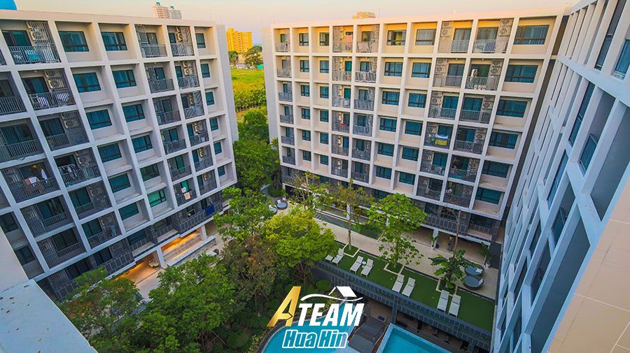 Modern 1-Bedroom  Pool View 2.5 M Dusit D2 Hua Hin 