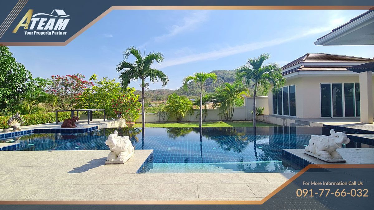 380 sqm, 3 Bedroom 3 Bathroom Poolvilla at Red Mountain Waterside, Hua, thumbnail 2