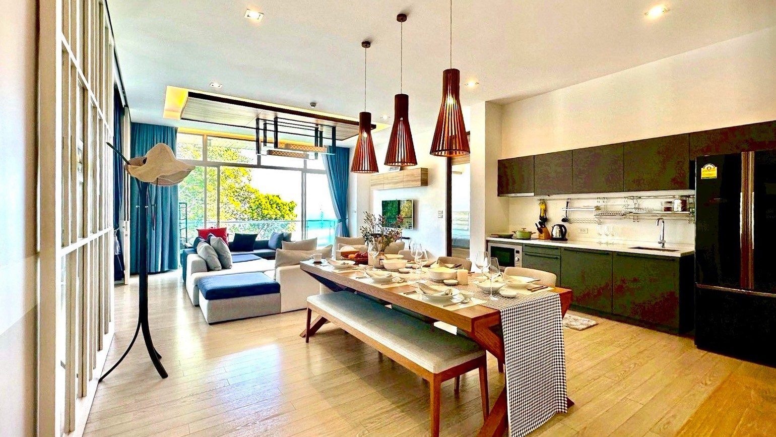 Luxury Beachfront 3-Bedroom Condo for Sale at Wan Vayla Hua Hin, Khao Tao, thumbnail 9