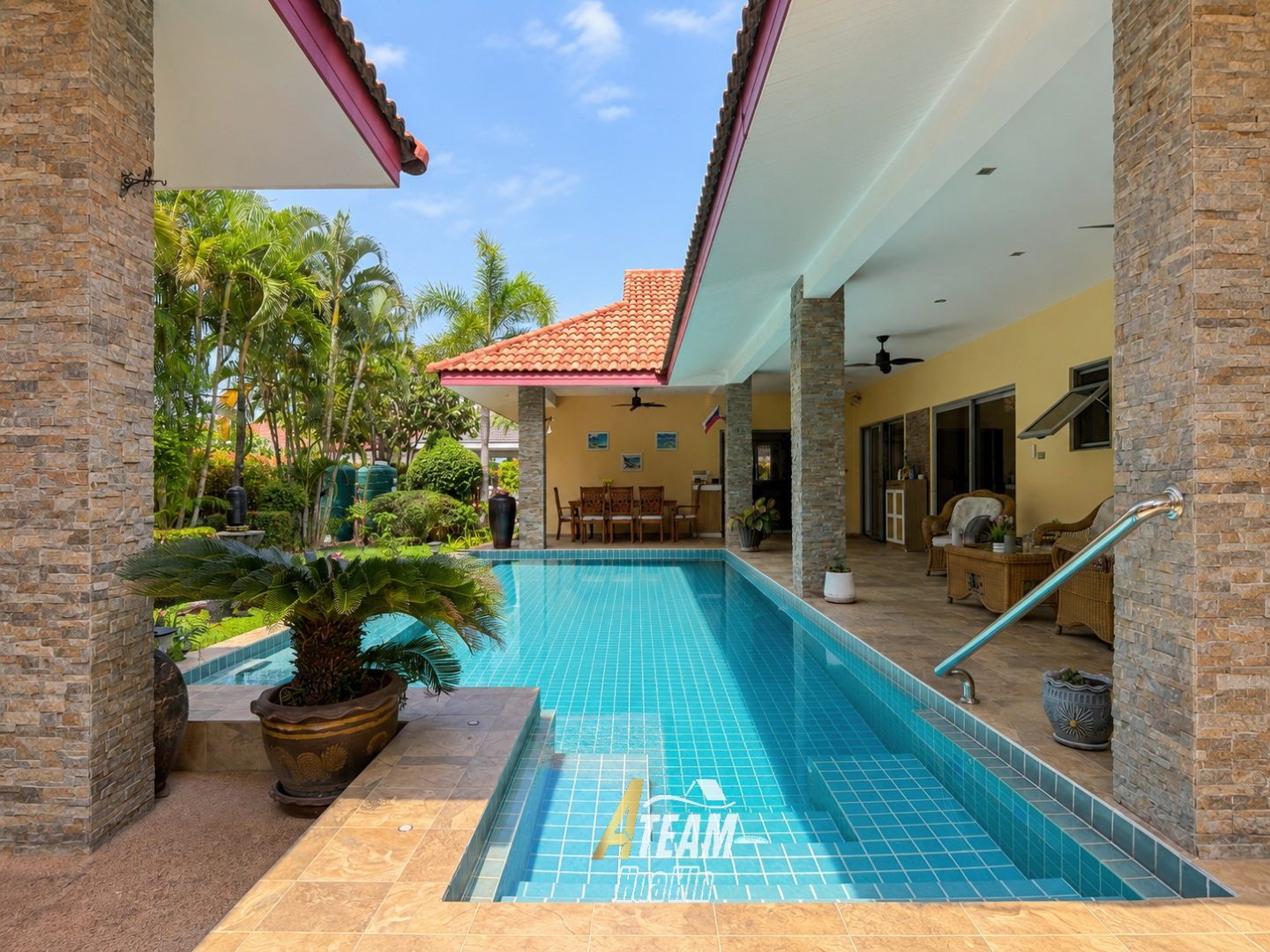 3 Bedroom pool villa for rent at Wijittra in HIn lek fai , thumbnail 6