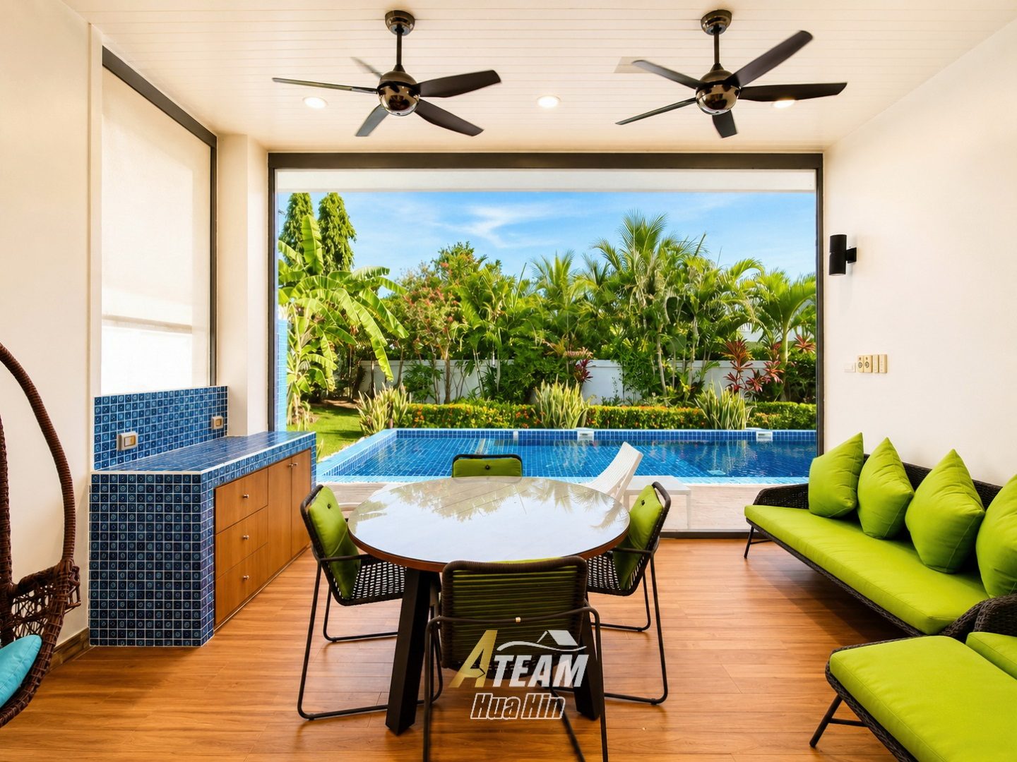 Beautiful Smart Pool Villa for Sale in Soi 112, Thap Tai, thumbnail 17
