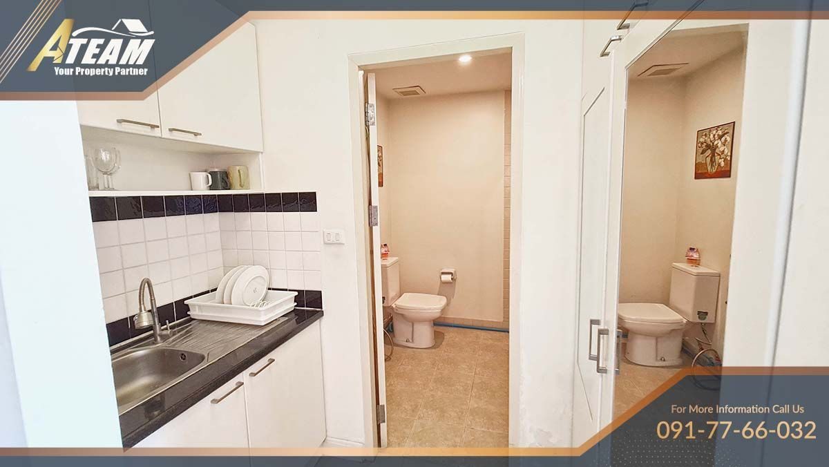 1 bedroom sea view 43 SQM condo in Flamme tree right City center, thumbnail 12