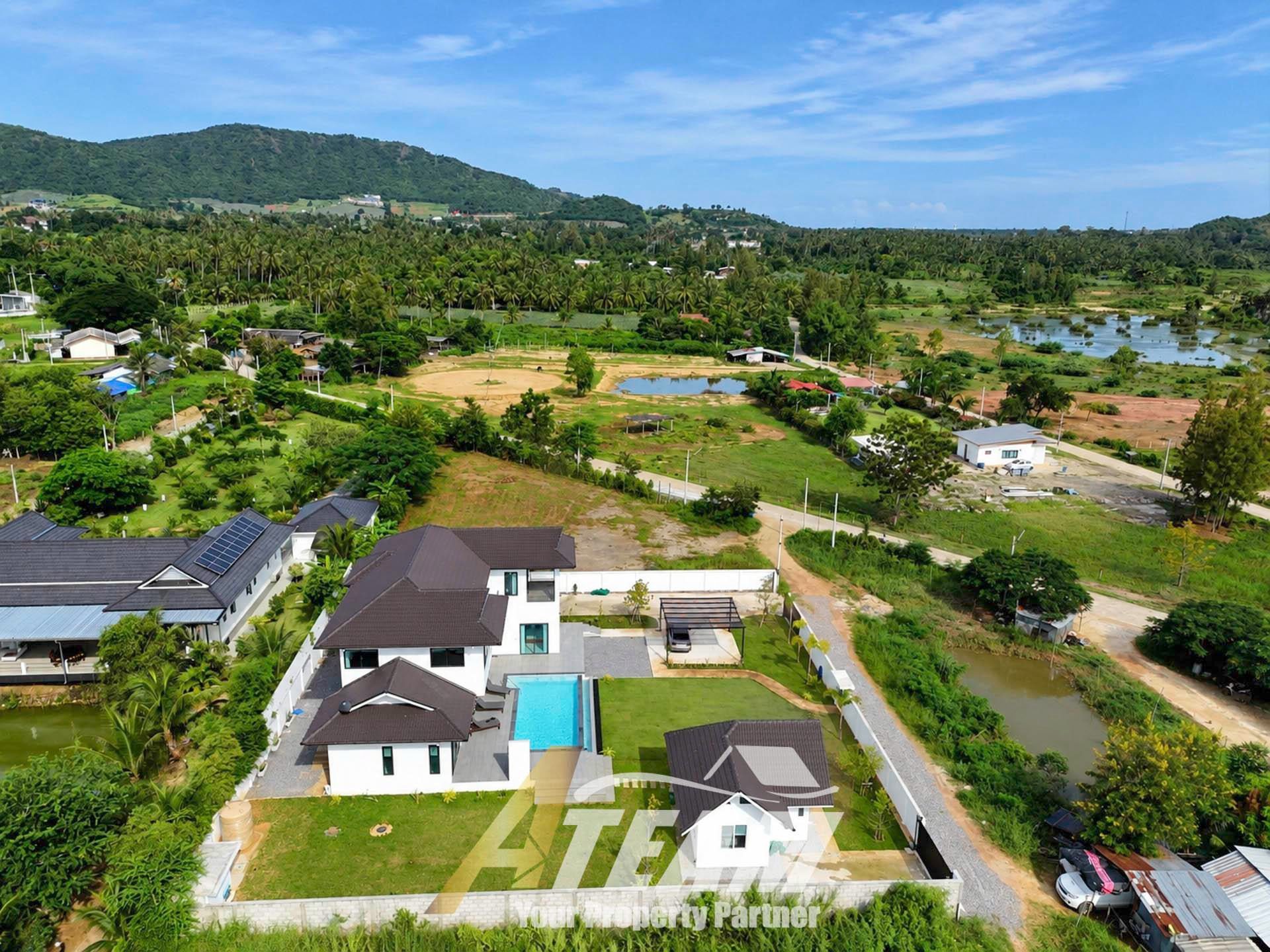 Luxury 6-Bedroom Pool Villa with Guest House at Baan Lom Yen, Hua Hin, thumbnail 42