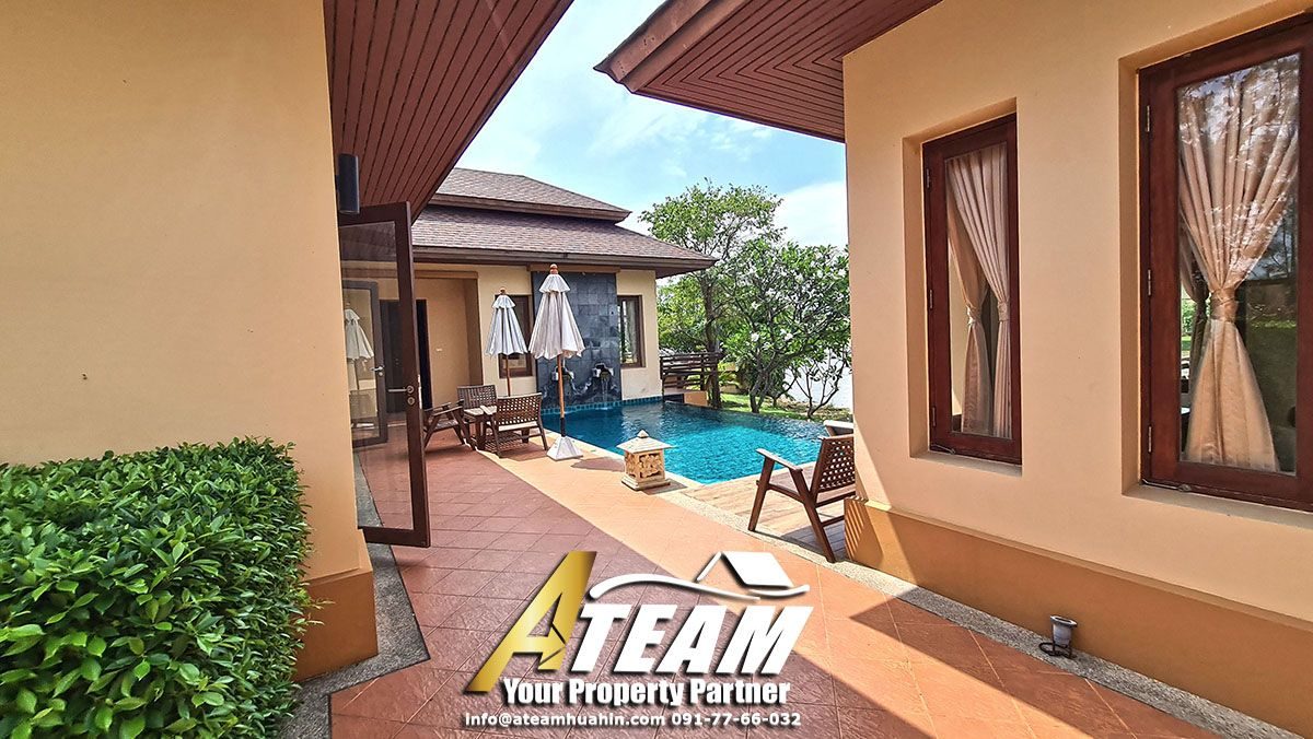 Rare lake side pool villa 800m from Kao Takiab, thumbnail 12