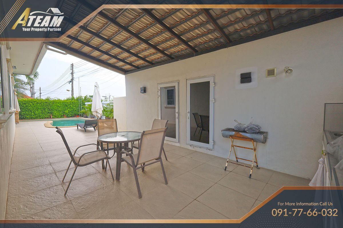 Villa d’angle avec piscine et 3 chambres à vendre – Orchid Paradise Homes, Hua Hin, miniature 43
