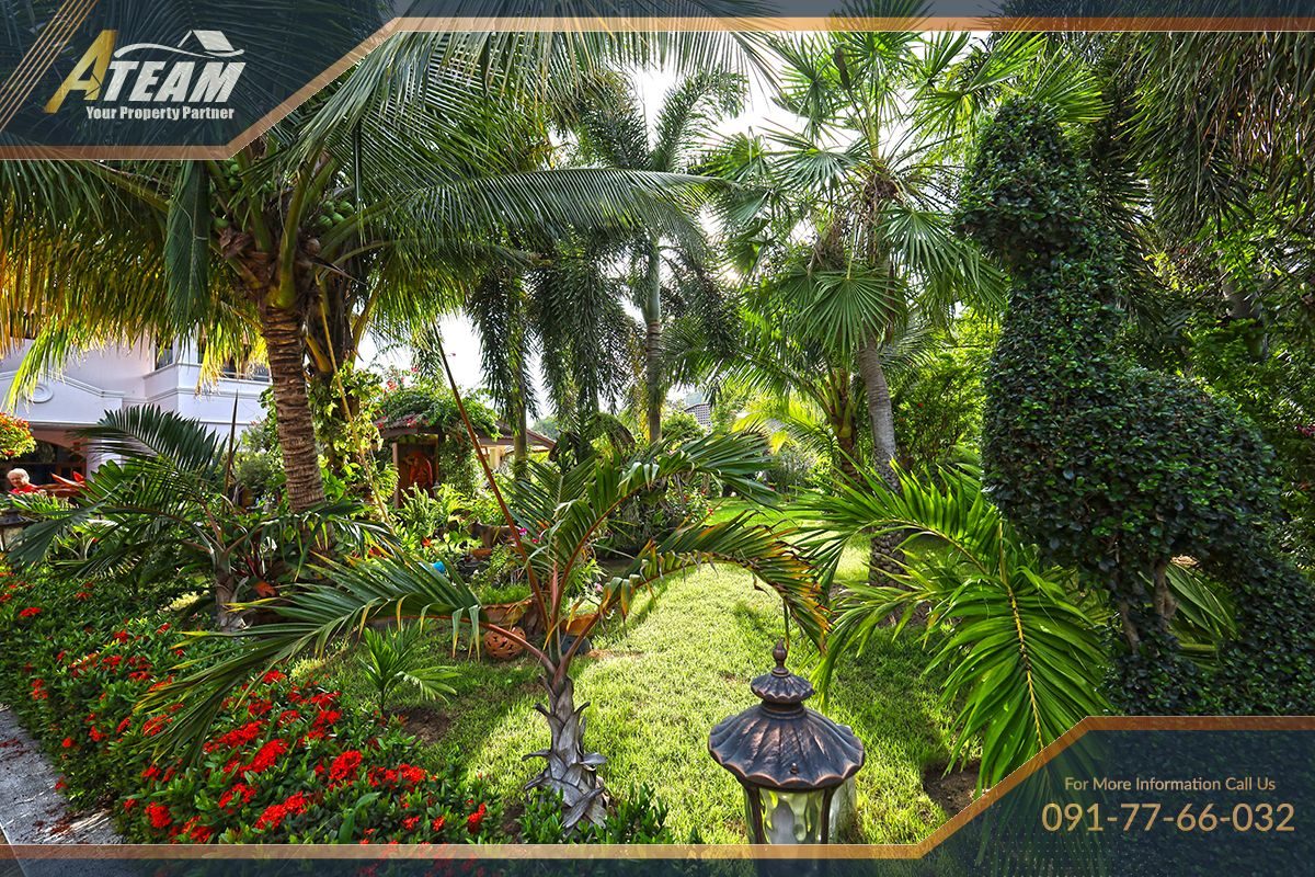 Unique Mansion on 1 Rai with incredible tropical  garden, thumbnail 51