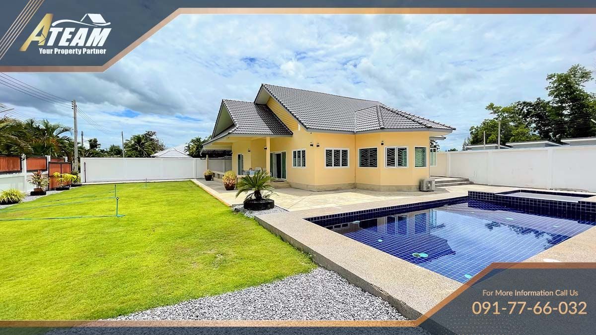 3-Bedroom Pool Villa for Rent in Thap Thai, thumbnail 13