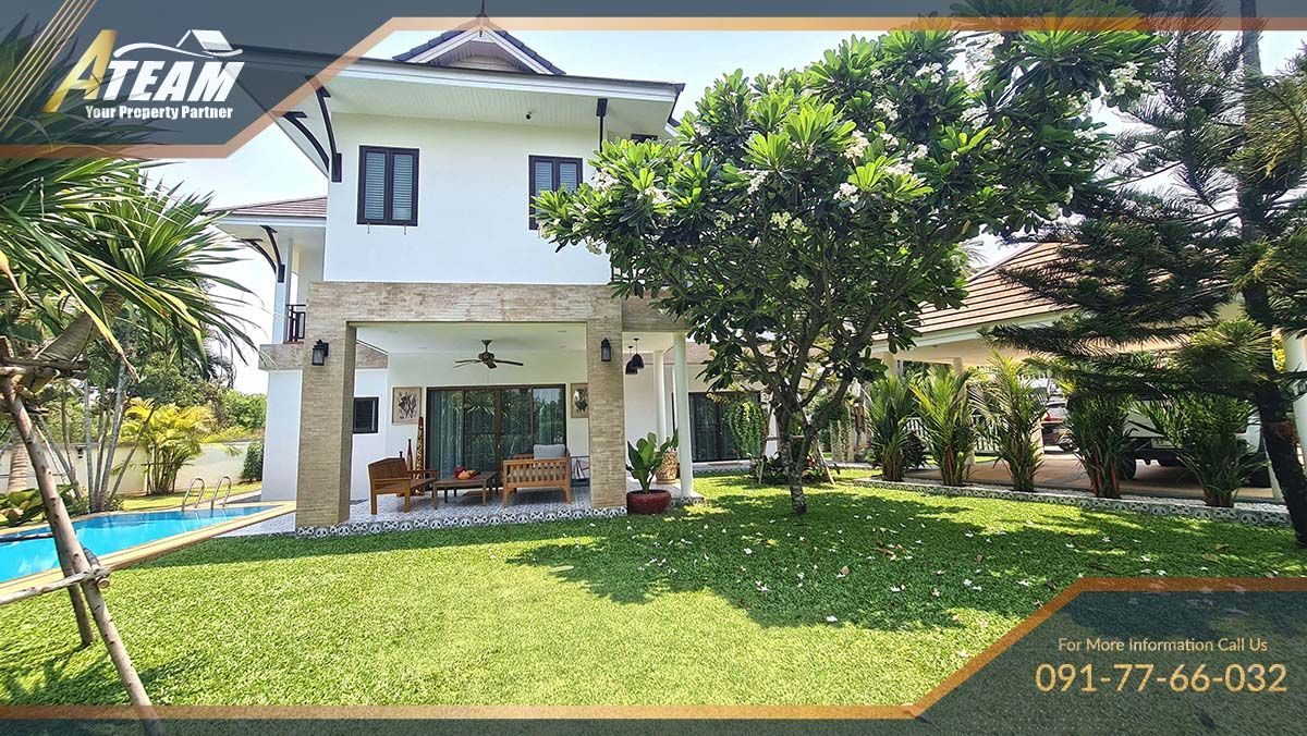 Beautifully renovated Contemporary corner plot house in Khao Tao, thumbnail 4