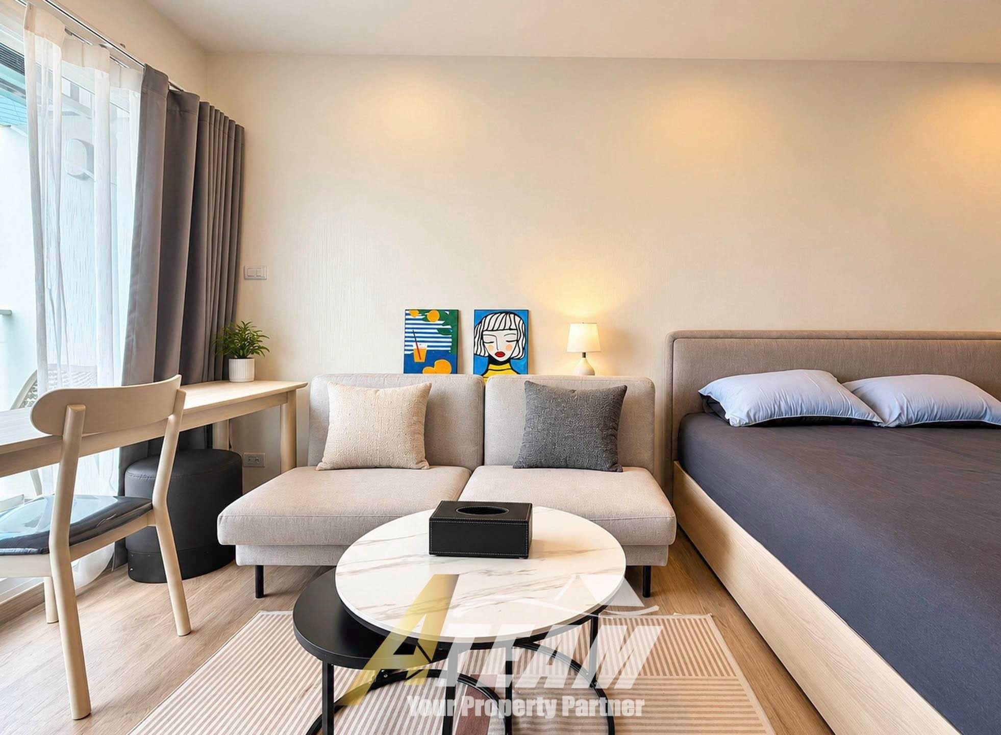 Studio Condo with Sea & Mountain Views for Rent at Supalai Blue Whale Hua Hin, thumbnail 4