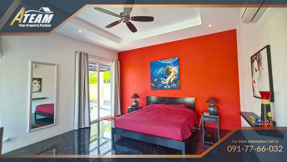 380 sqm, 3 Bedroom 3 Bathroom Poolvilla at Red Mountain Waterside, Hua, thumbnail 9