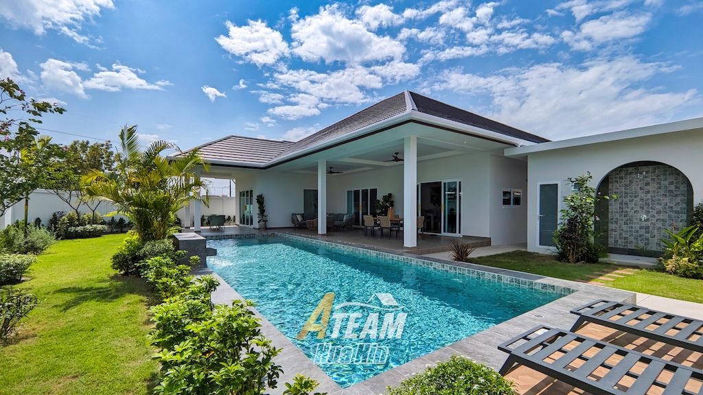 Modern 3 Bed 2 Bath  Pool Villa in convientient location (Type A) , thumbnail 3