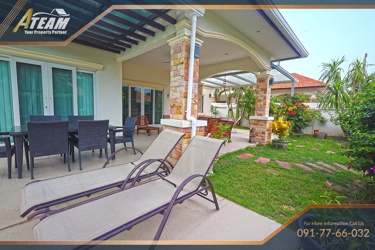 Villa d’angle avec piscine et 3 chambres à vendre – Orchid Paradise Homes, Hua Hin, miniature 6