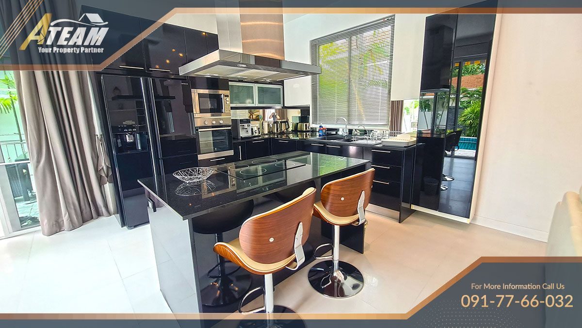 Modern Red Mountain House for Rent with 1 Office Room | 47,000 THB/Month, thumbnail 11