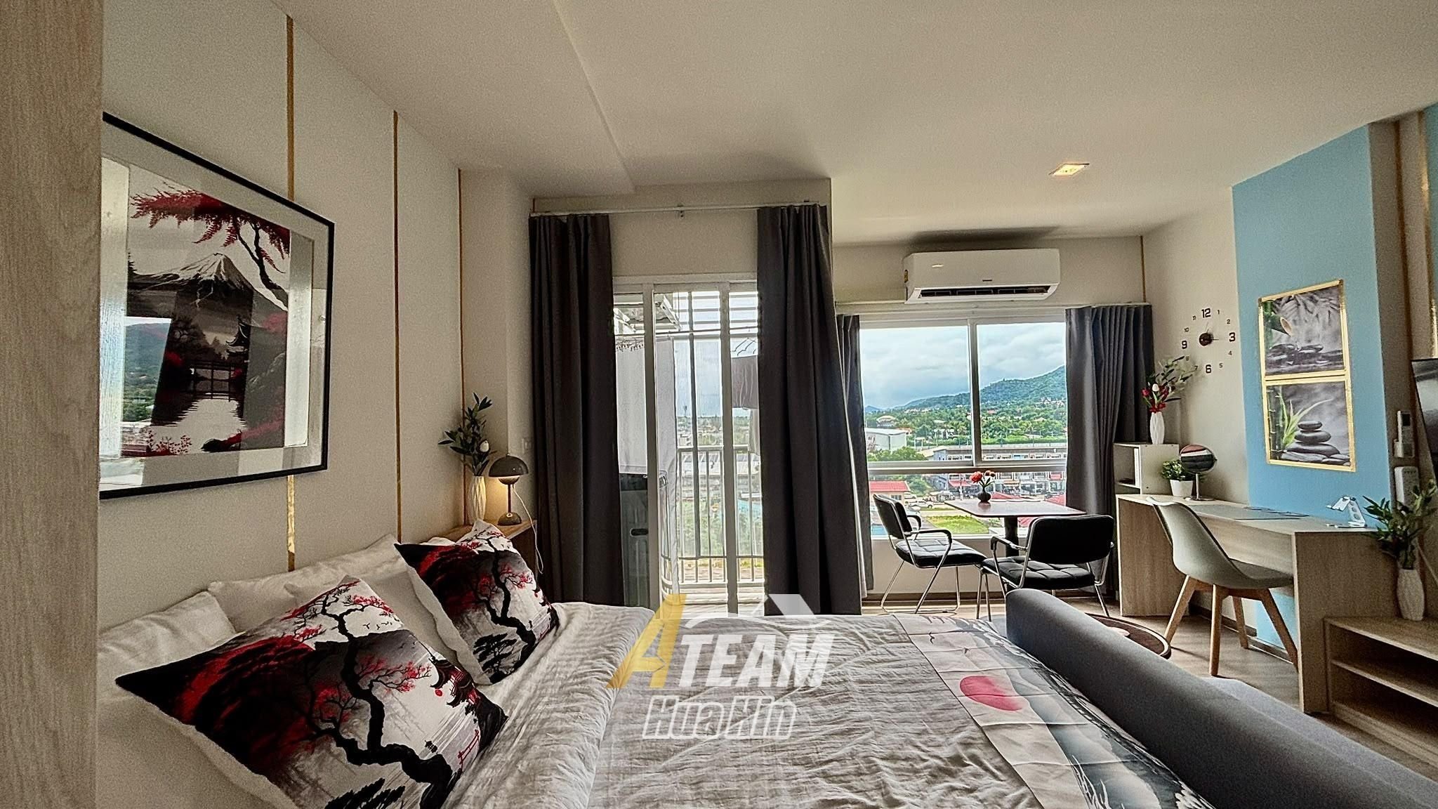 Mountain-View Top floor Corner Studio Condo at Hay Condo – 1,800,000 THB
