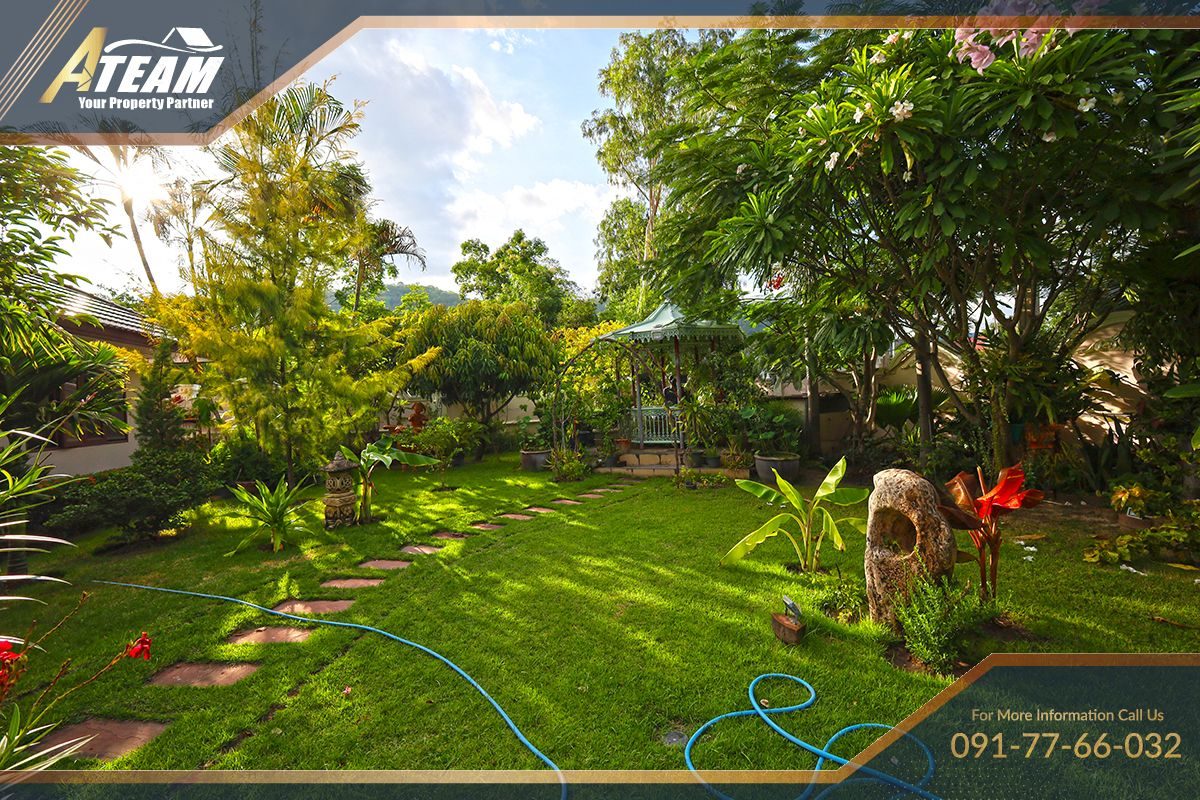 Unique Mansion on 1 Rai with incredible tropical  garden, thumbnail 46