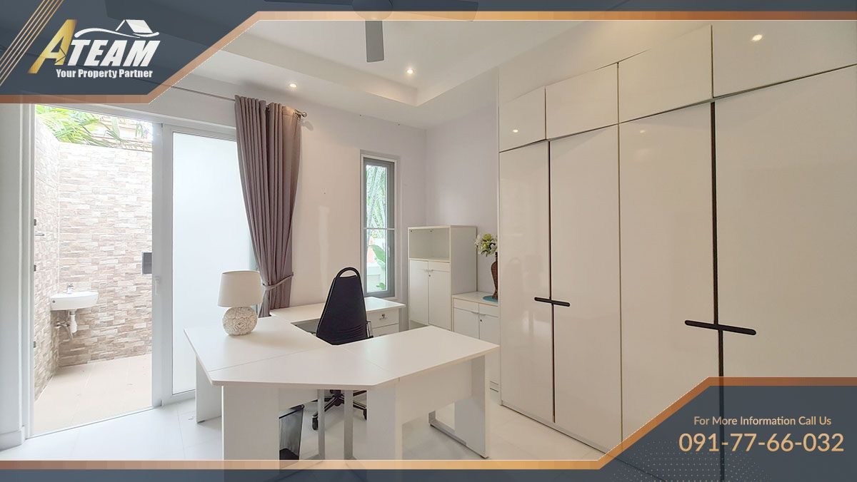 Modern Red Mountain House for Rent with 1 Office Room | 47,000 THB/Month, thumbnail 22
