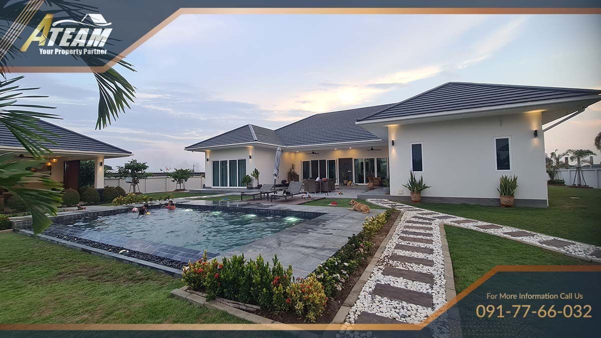 Luxury 5 bedrooms pool villa on 2 rais surrounded by mountains, thumbnail 55