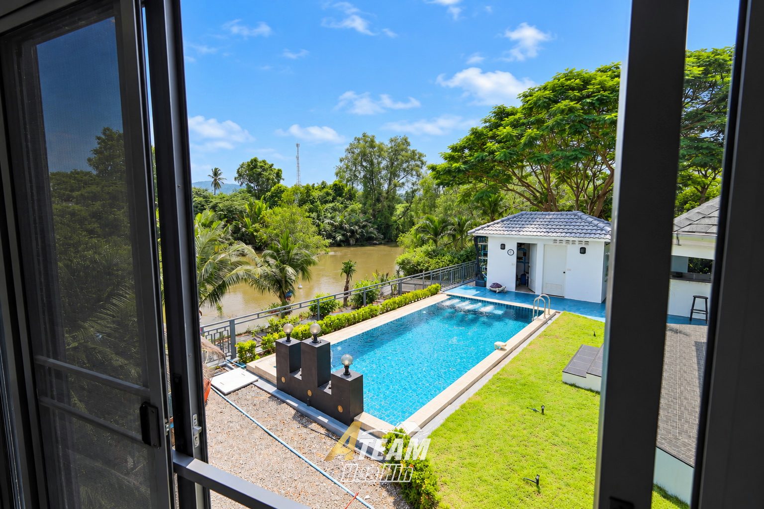 Private Riverside Pool Villa with Expansive Land in Pranburi, thumbnail 31