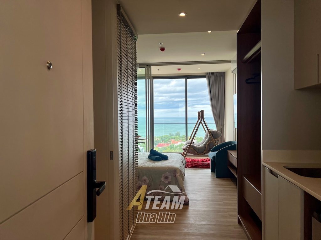 High Floor Sea view Condo for rent at Vehha Hua Hin, thumbnail 23