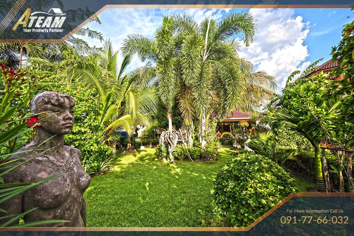 Unique Mansion on 1 Rai with incredible tropical  garden, thumbnail 44