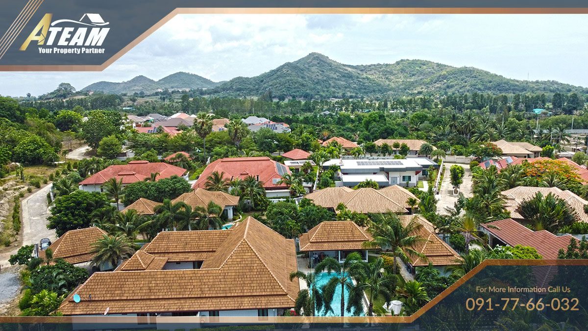 Luxury Pool Villa For Sale in Hana Village, Pranburi, thumbnail 5