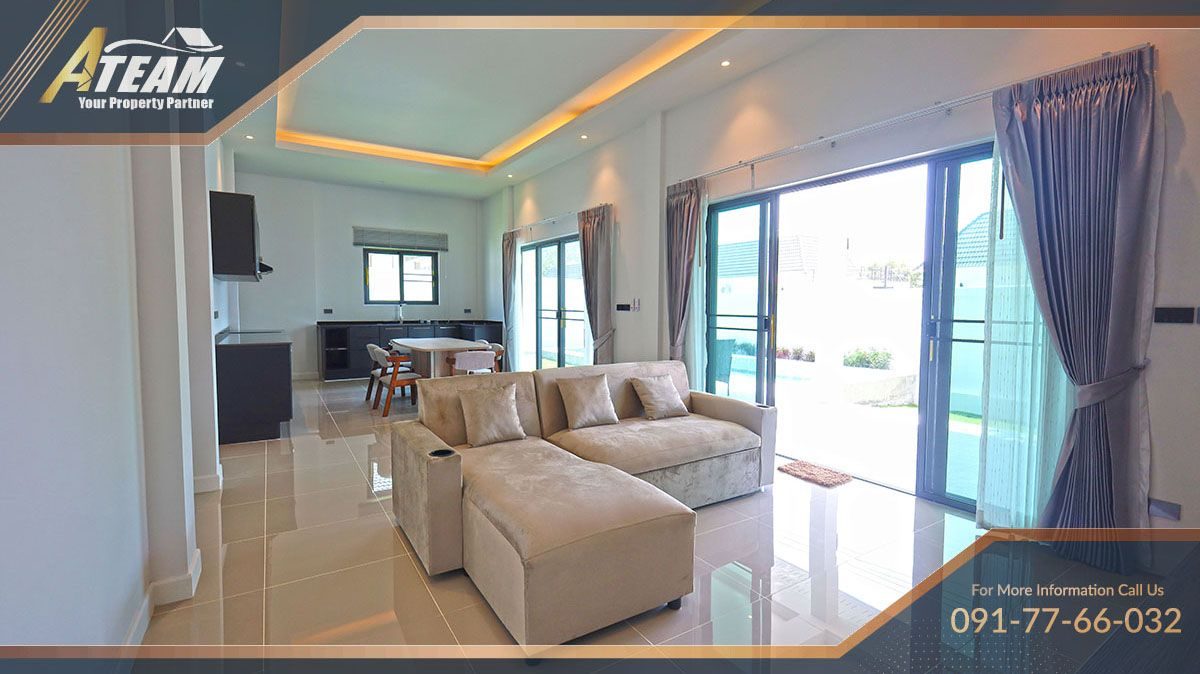 Brand New Modern Pool Villa in Hin Lek Fai with Stunning Mountain View, thumbnail 14