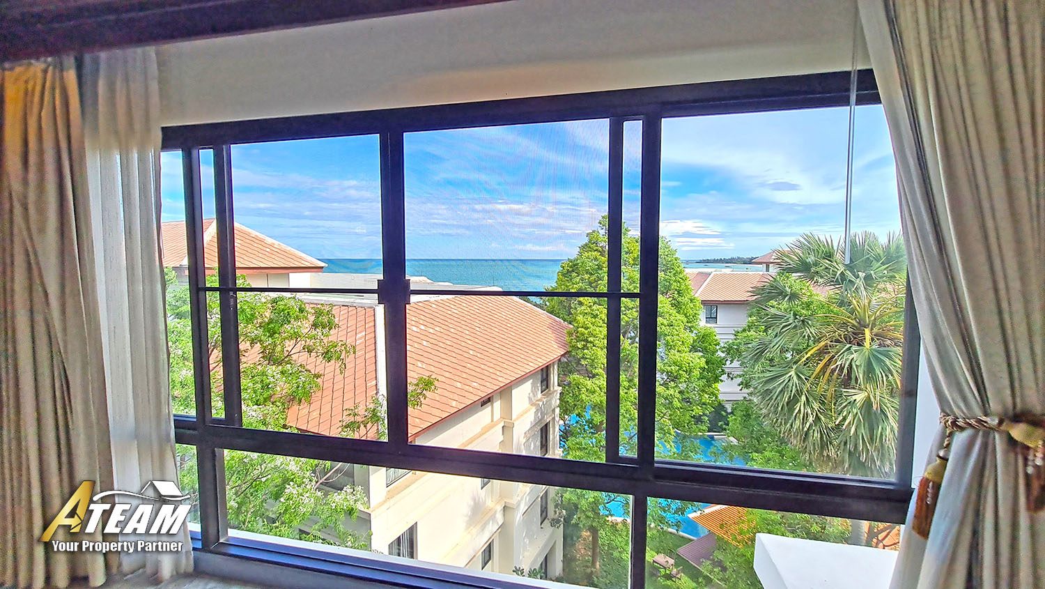 Beachfront sea view condo in Khao Tao, Santipura, thumbnail 18