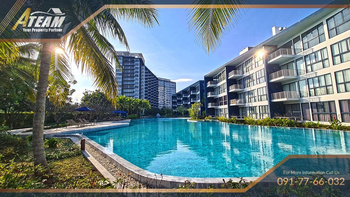 70 sqm, 2 Bedrooms 2 Bathrooms condo at Blue Sapphire, Cha Am, thumbnail 8