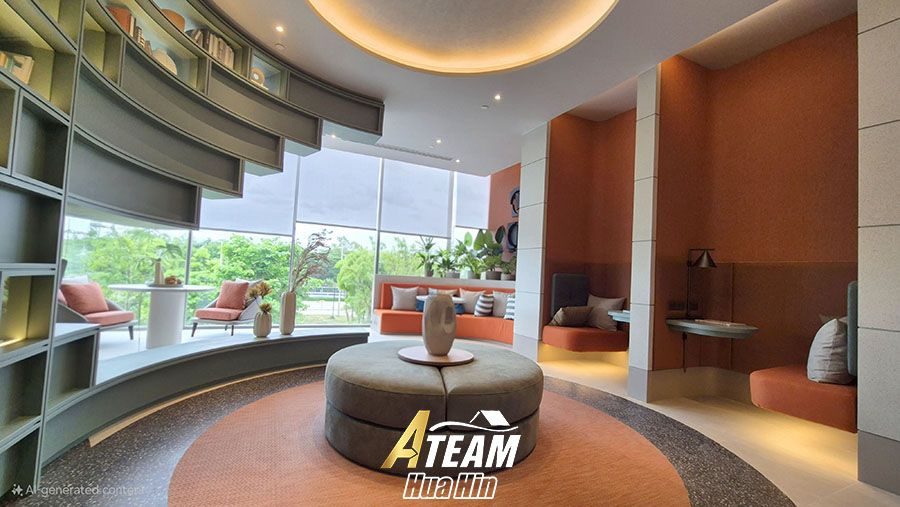 High-Floor 1-Bedroom Sea View Condo for Sale at Vehha Hua Hin, thumbnail 19