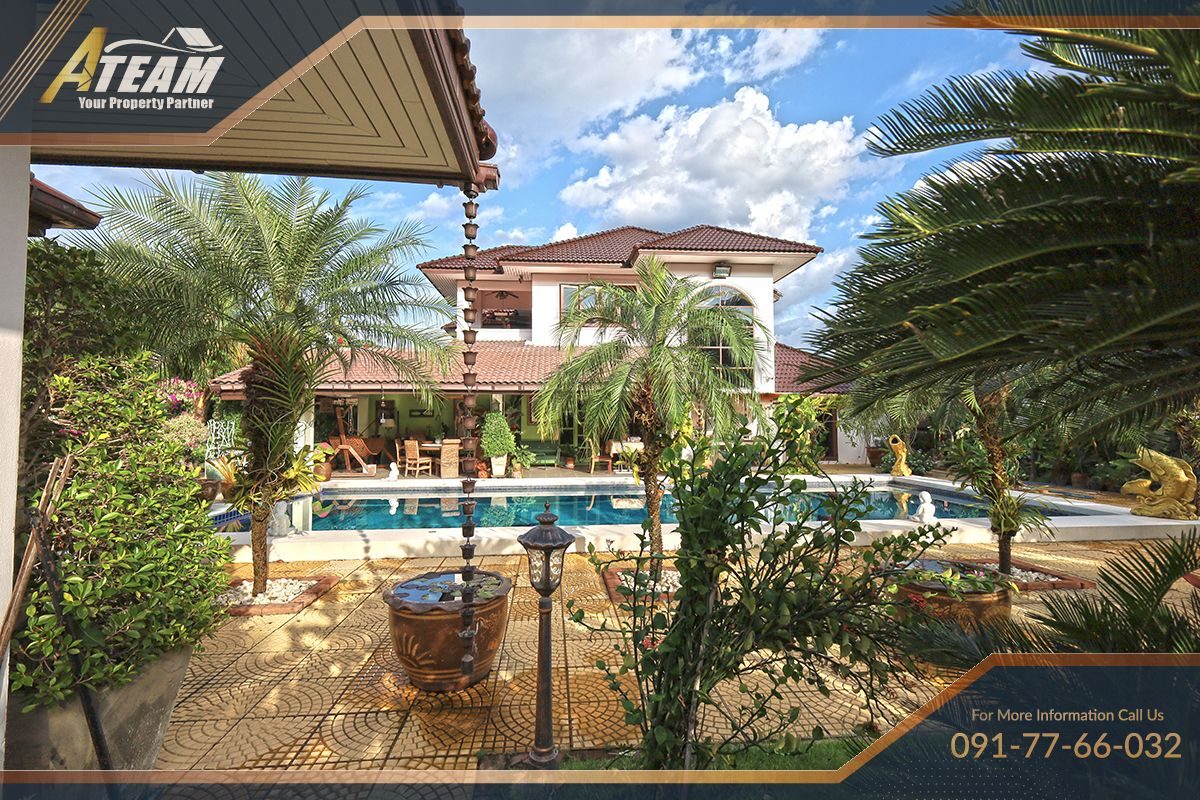 Unique Mansion on 1 Rai with incredible tropical  garden, thumbnail 72