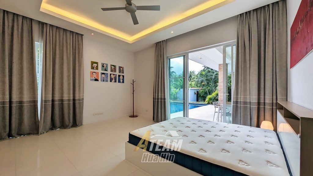 Luxury Pool Villa for rent in Woodland,  Thap Tai , thumbnail 4