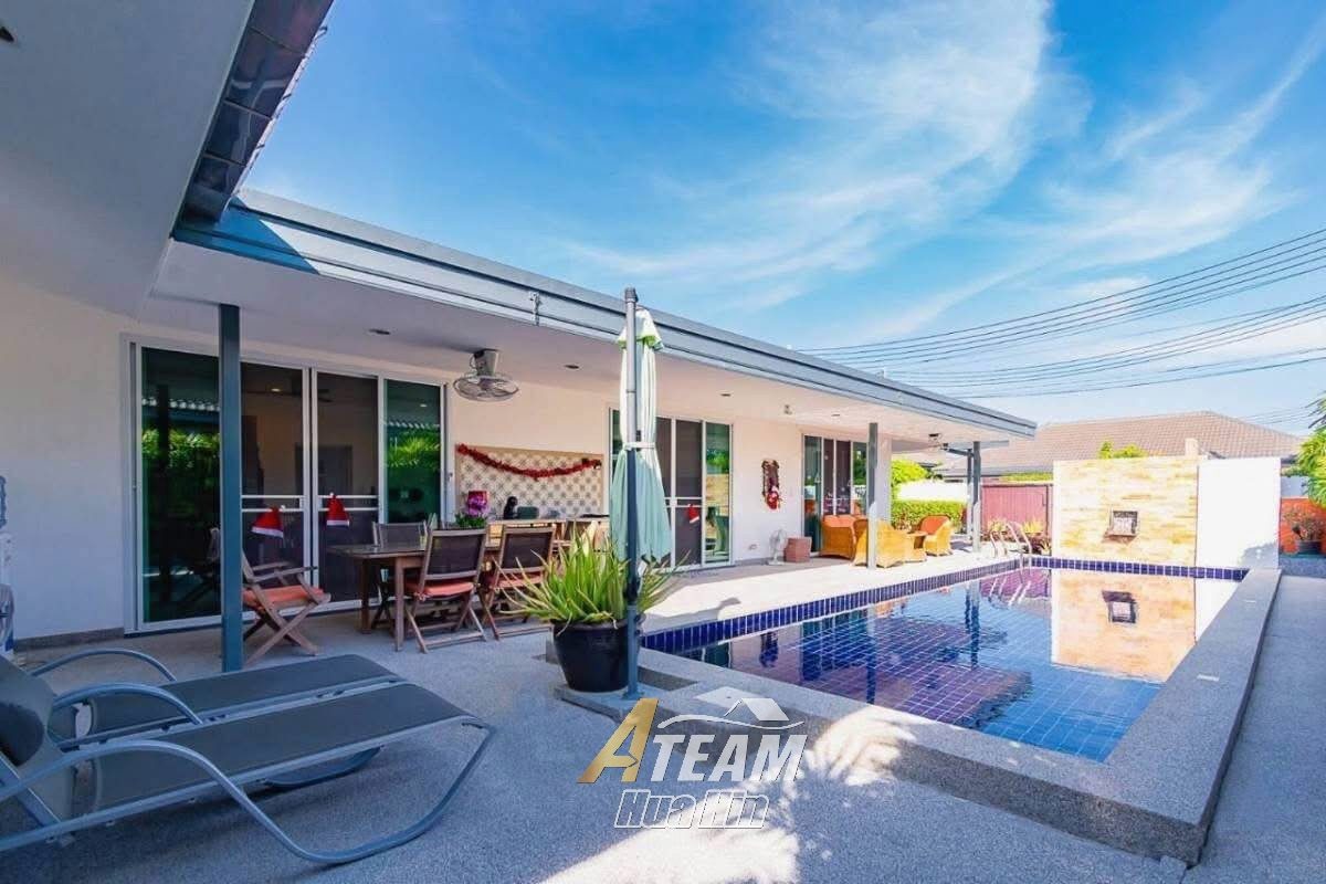 SALE! Mill Pool Villas – Private 3-Bedroom Pool Villa in Hua Hin Soi 1