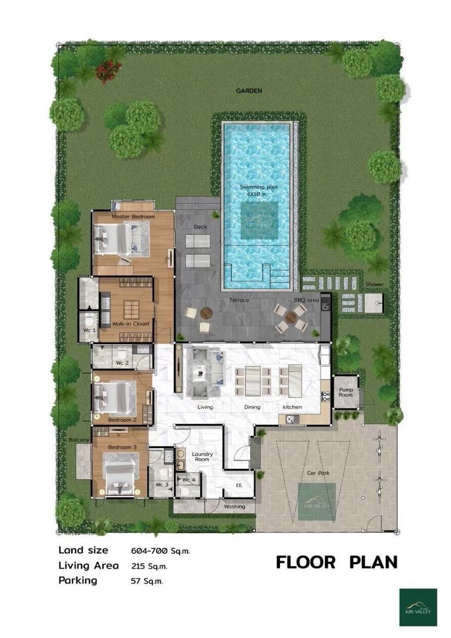 Modern 3 Bedroom  Luxury Pool Villas on Soi 112, thumbnail 37