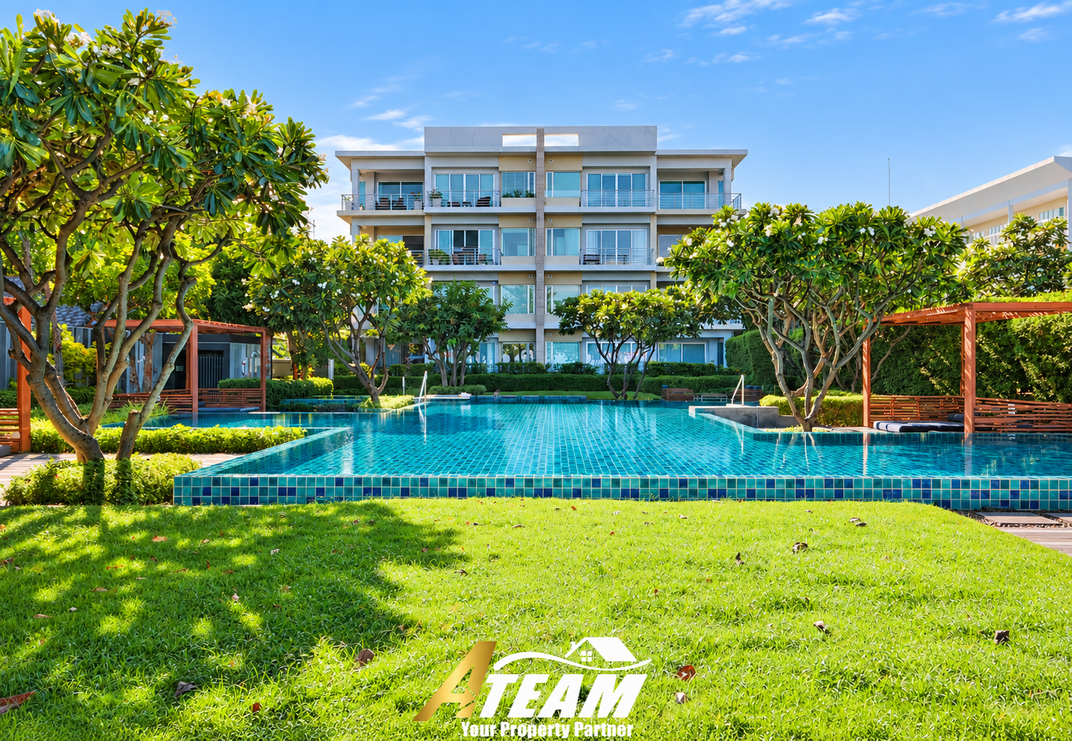Beachfront Condo for Rent at Baan Sanpluem