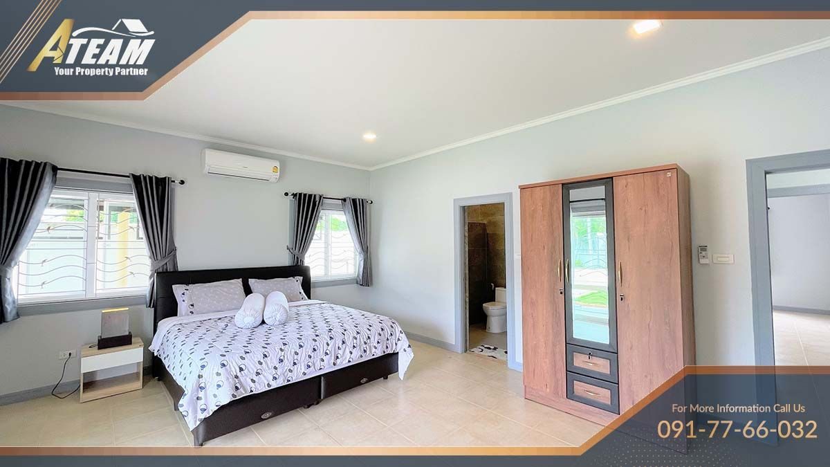 3-Bedroom Pool Villa for Rent in Thap Thai, thumbnail 27
