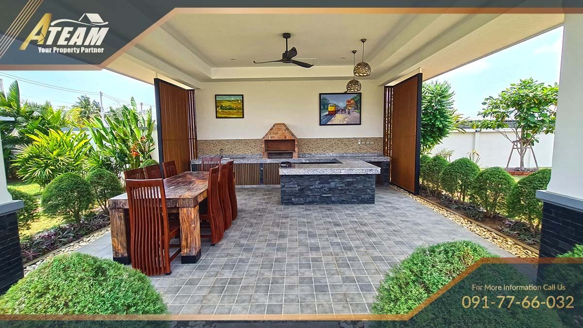 Luxury 5 bedrooms pool villa on 2 rais surrounded by mountains, thumbnail 11