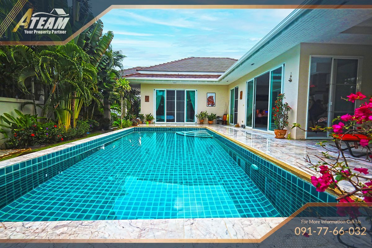 3-Bedroom Pool Villa for rent – Red Mountain Woodlands Residences, Tha, thumbnail 2