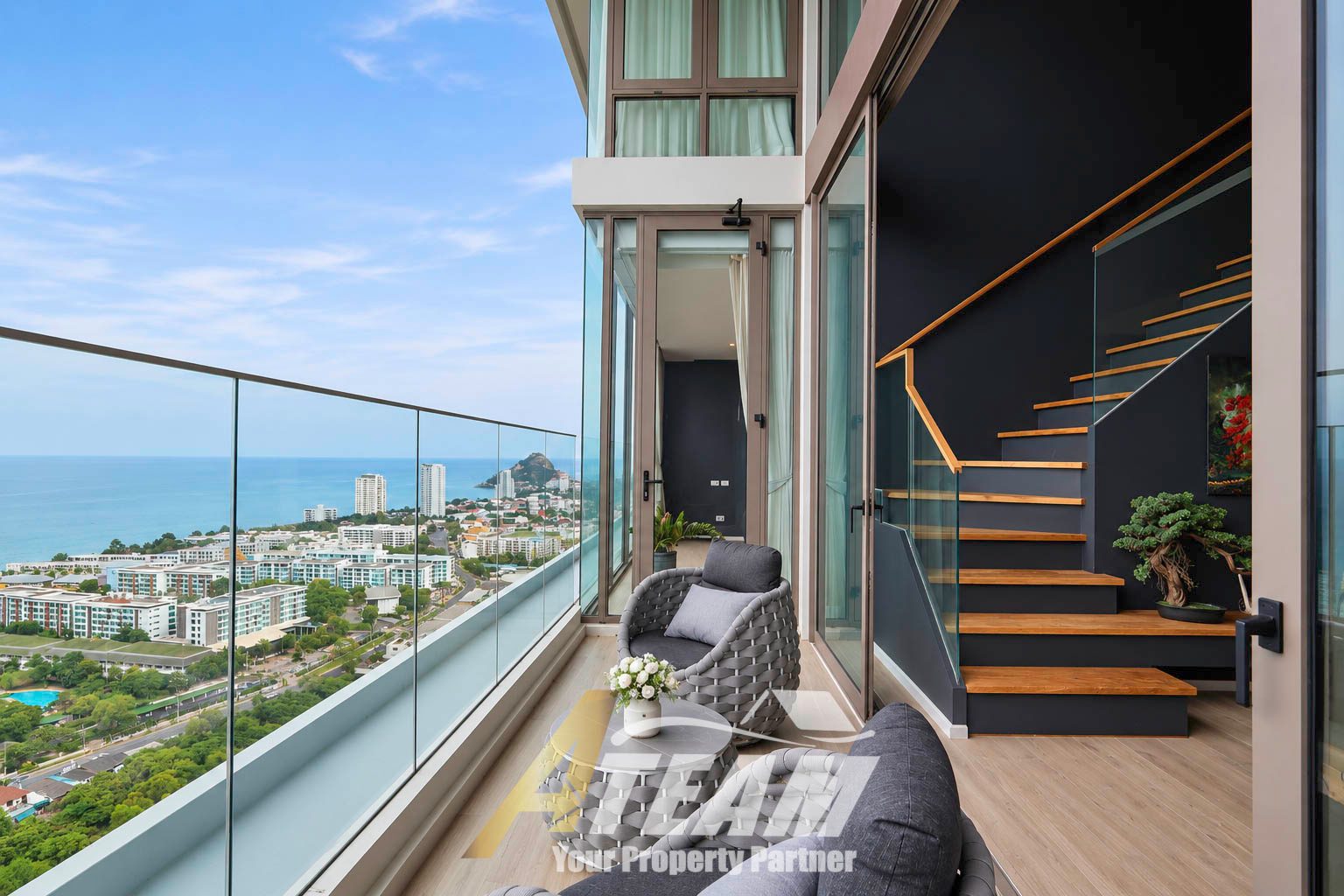 For-Rent “Sky-High Duplex Penthouse at VEHHA Hua Hin | Private Living Across Floors 30–31”, thumbnail 32