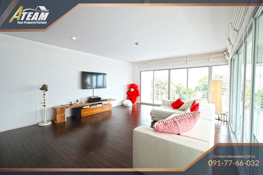 Beachfront Penthouse Opposite Market Village – Ban San Dao, Hua Hin, thumbnail 13