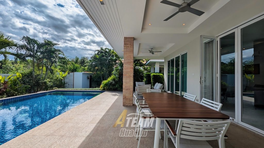 Luxury Pool Villa for rent in Woodland,  Thap Tai , thumbnail 15